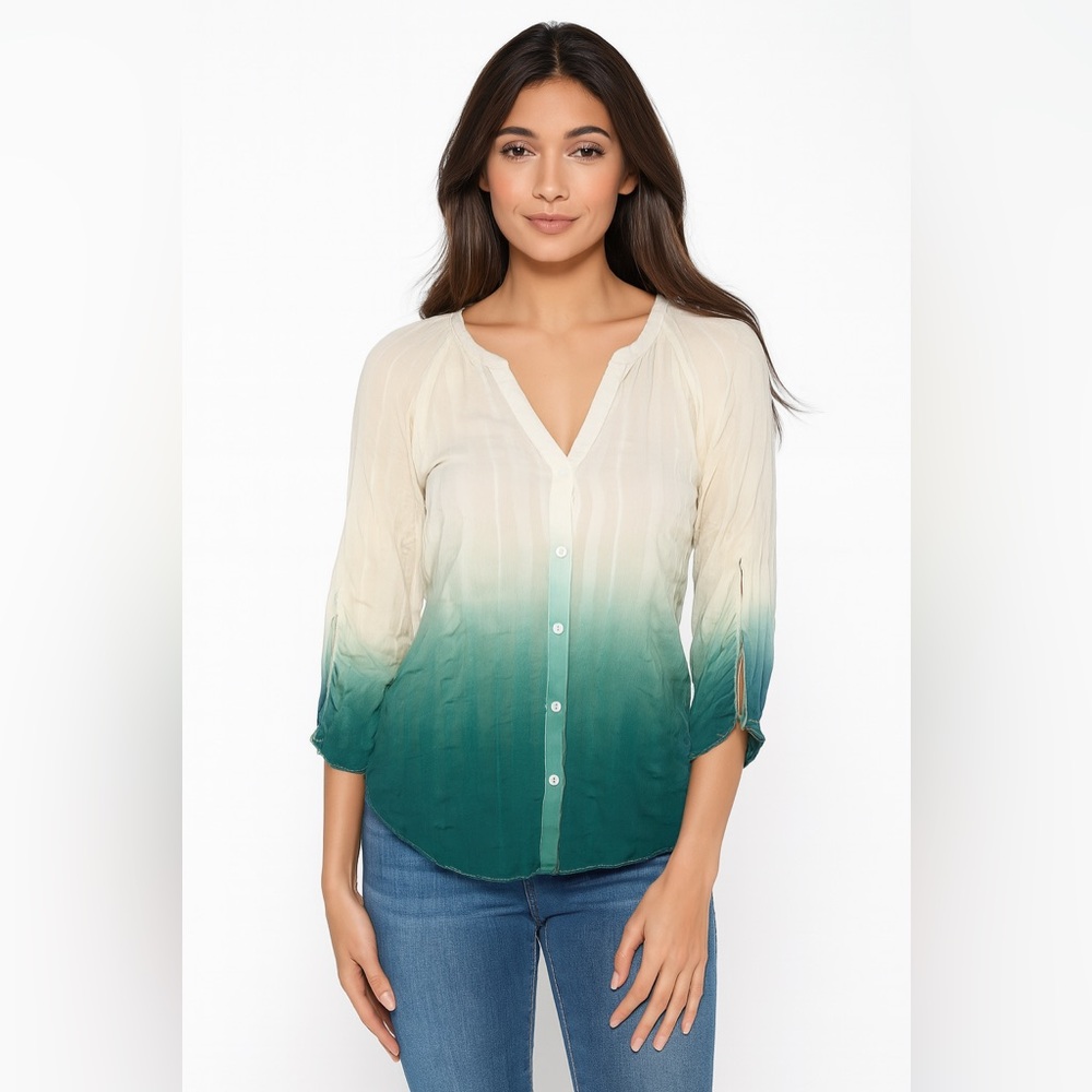 Tiny 100% Cotton Button Down Shirt - image 1